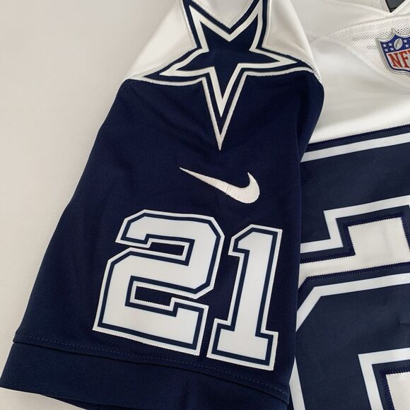 Nike Vapor Limited Ezekiel Elliot Dallas Cowboys NFL Jersey Men S Stitched White - Picture 15 of 15